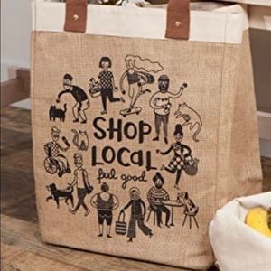 Shop Local Market tote bag
